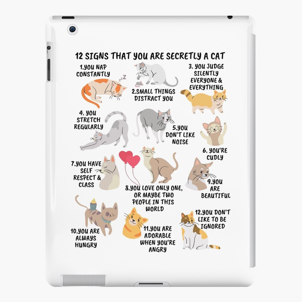 6 Signs That You Are Secretly a Cat Notebook Crazy Cat Lady -  UK in  2023