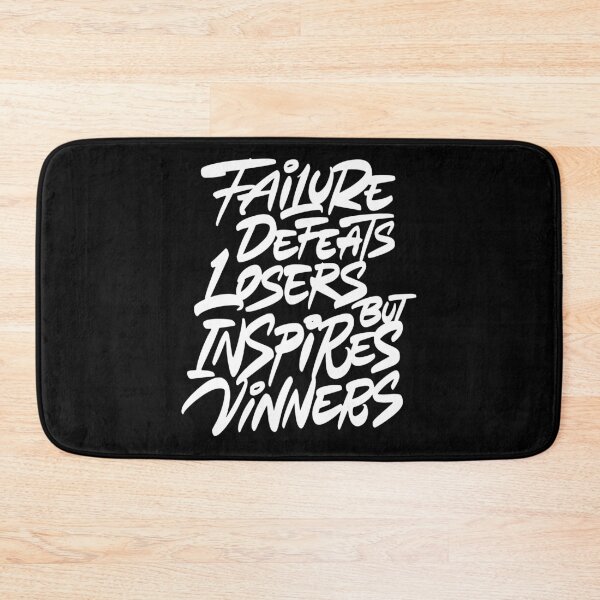 Item preview, Failure defeats losers but inspires winners  designed and sold by Zagach Letters.