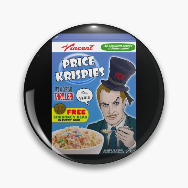 Item preview, Vincent Price Krispies (box version) designed and sold by MalcolmKirk.