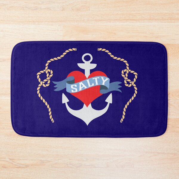 Item preview, Old Salt Nautical Anchor and Heart designed and sold by AntiqueImages.