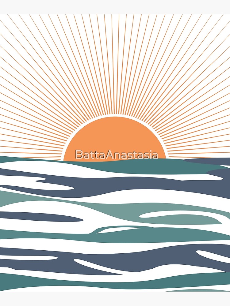 Sunrise by the sea by BattaAnastasia