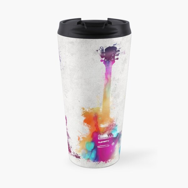 5 guitars #guitar #guitars Travel Mug