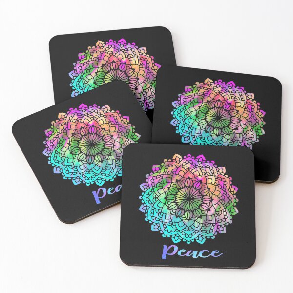 Item preview, Peace Tie Dye Mandala Relaxation  designed and sold by funnytshirtemp.