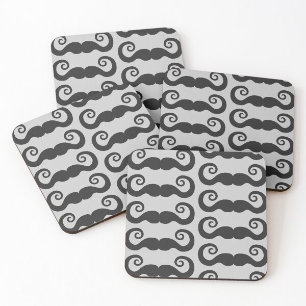 Item preview, Curly Mustache designed and sold by Hanzo Design.