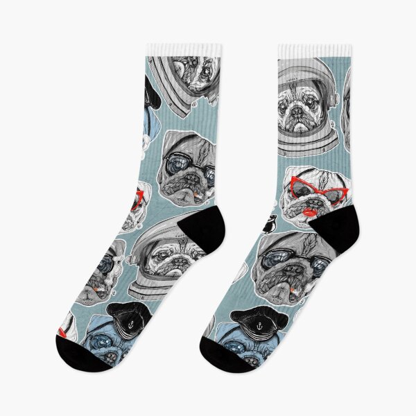 Item preview, Pug Pattern designed and sold by fakeface.