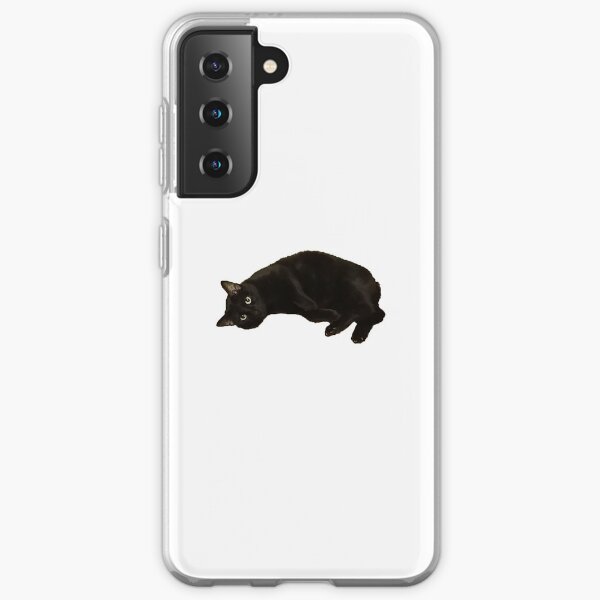 Black Cat Samsung Galaxy Soft Case