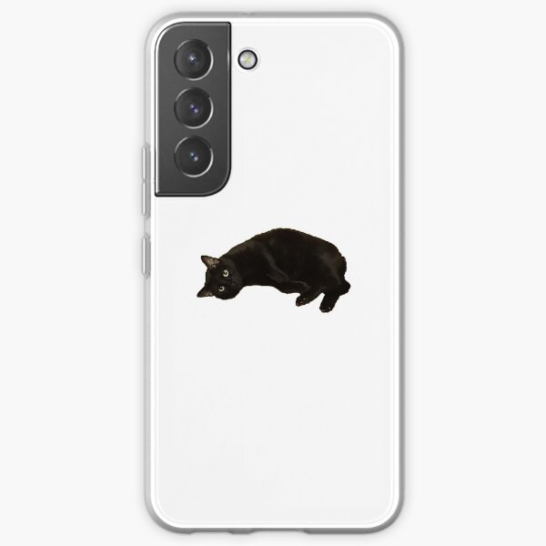 Black Cat Samsung Galaxy Soft Case