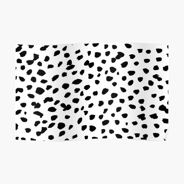 speckle print Poster