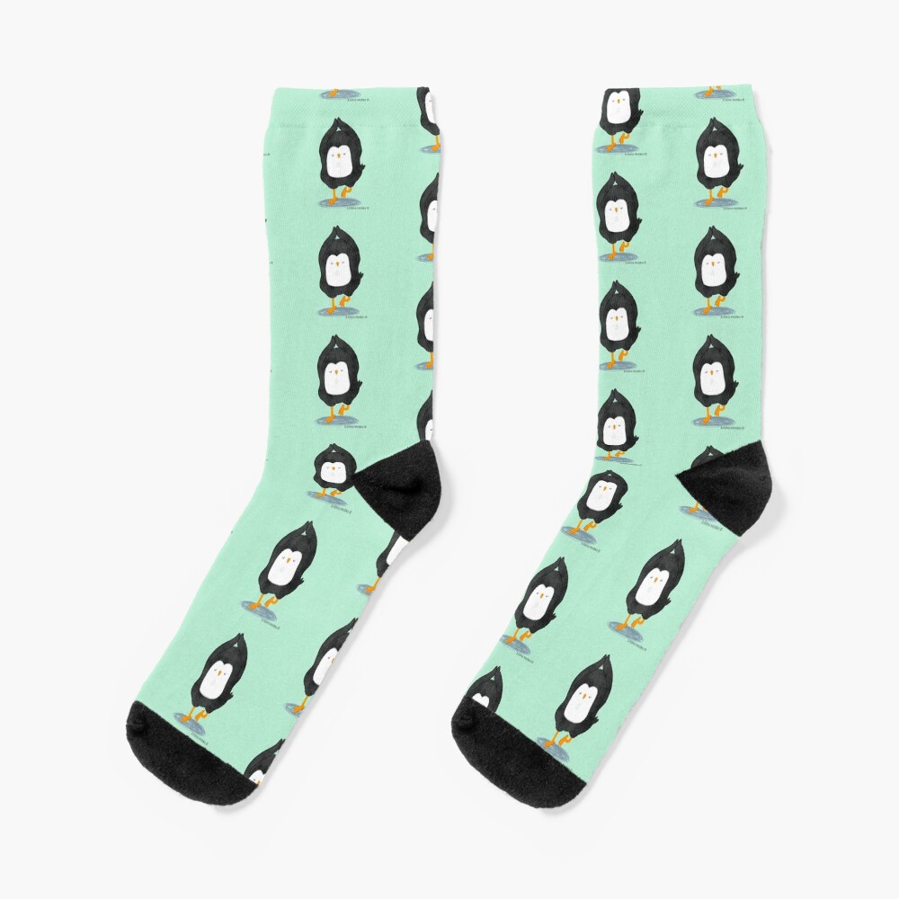 Yoga Penguin Socks