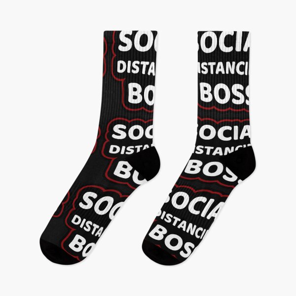 Item preview, Social Distancing Boss. designed and sold by MrazTees.