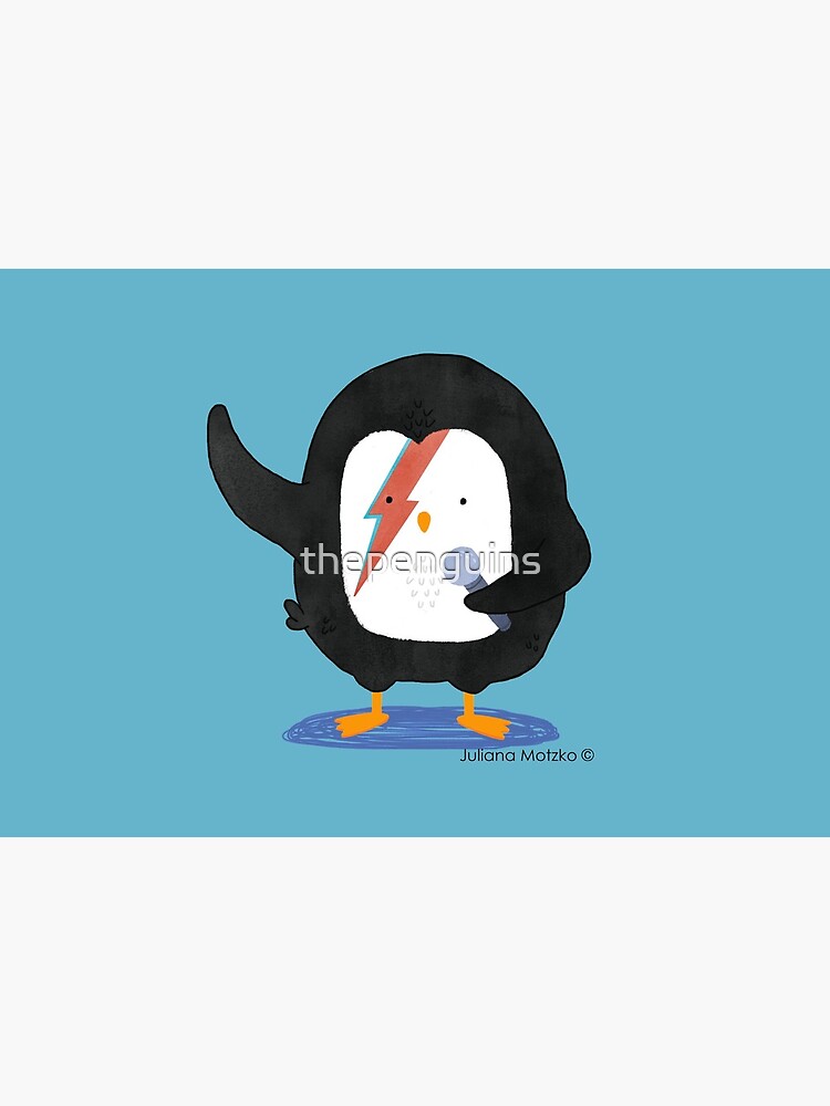 Penguin Ziggy Stardust by thepenguins