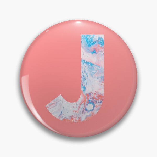 Item preview, Marbled Letter J designed and sold by Yviemakes.