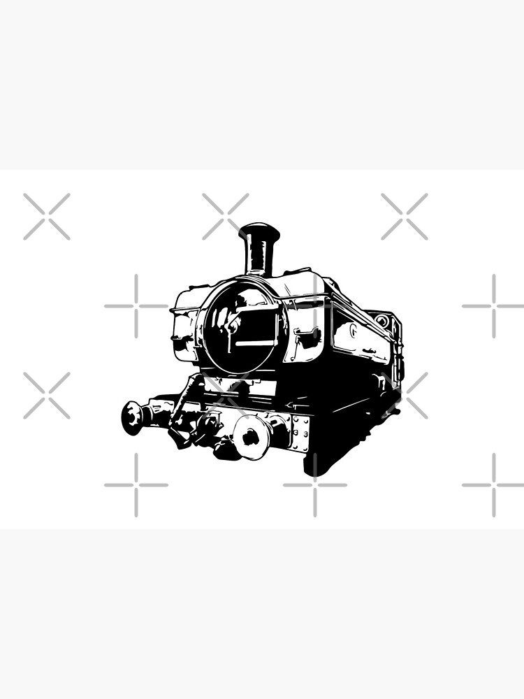 Classic 0-6-0 GWR 5700 Class Steam Train by tribbledesign