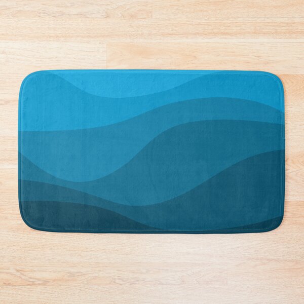 Item preview, Blue wavy ocean designed and sold by BattaAnastasia.