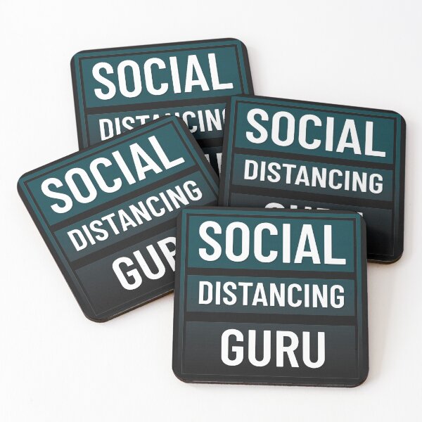 Item preview, Gurú de distanciamiento social. designed and sold by MrazTees.