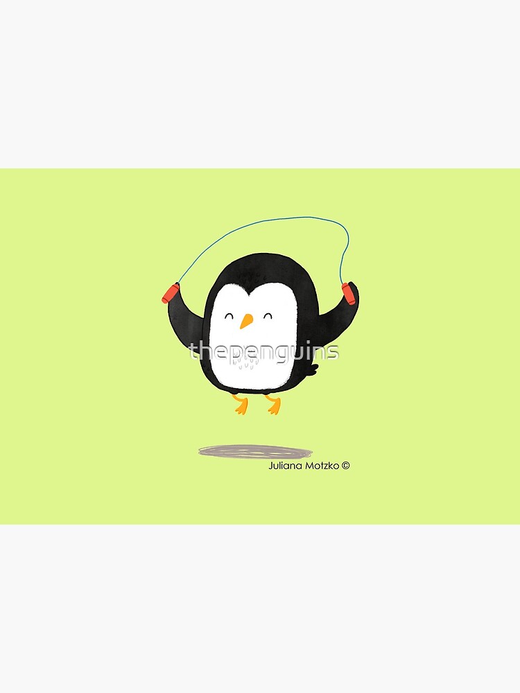 Penguin jumping rope by thepenguins