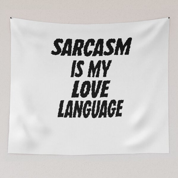Item preview, Funny T-Shirt, Sarcasm Is My Love Language, T-Shirt, Funny Tee, Sarcastic Tshirt, Sarcastic Tee, Unisex Graphic Tee designed and sold by Noussairox.