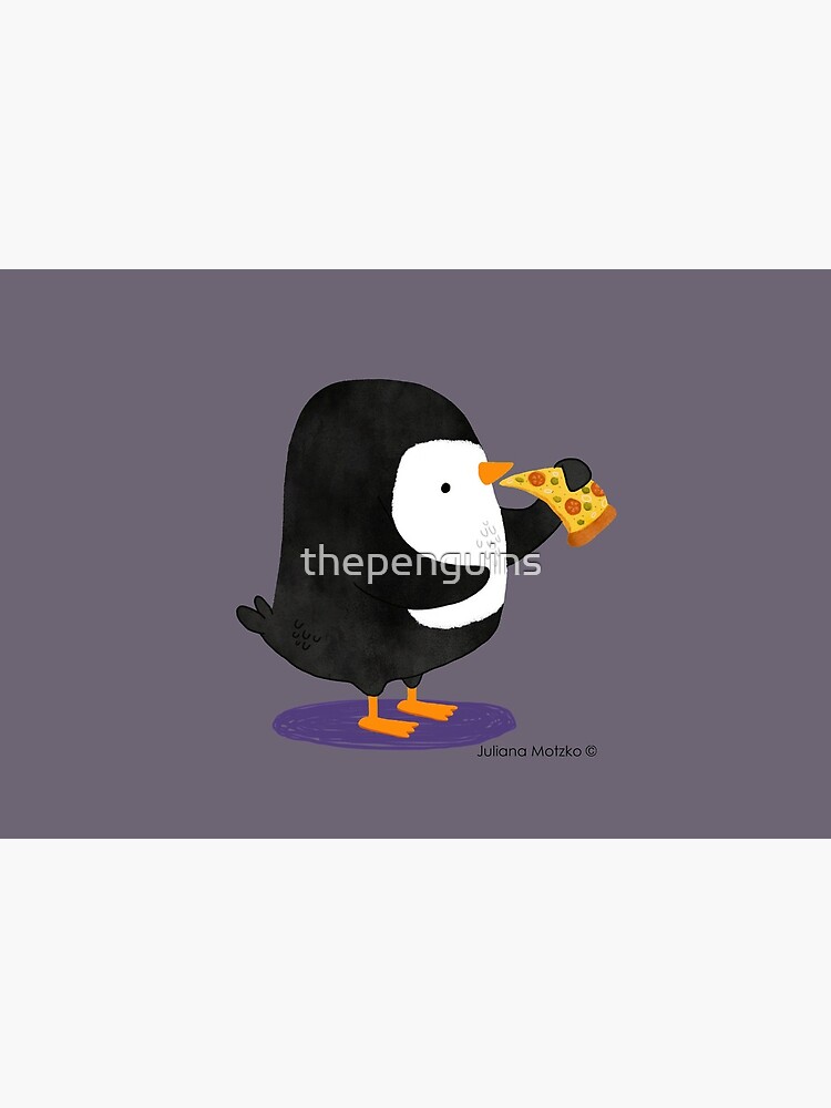 Steve Penguin loves Pizza! by thepenguins