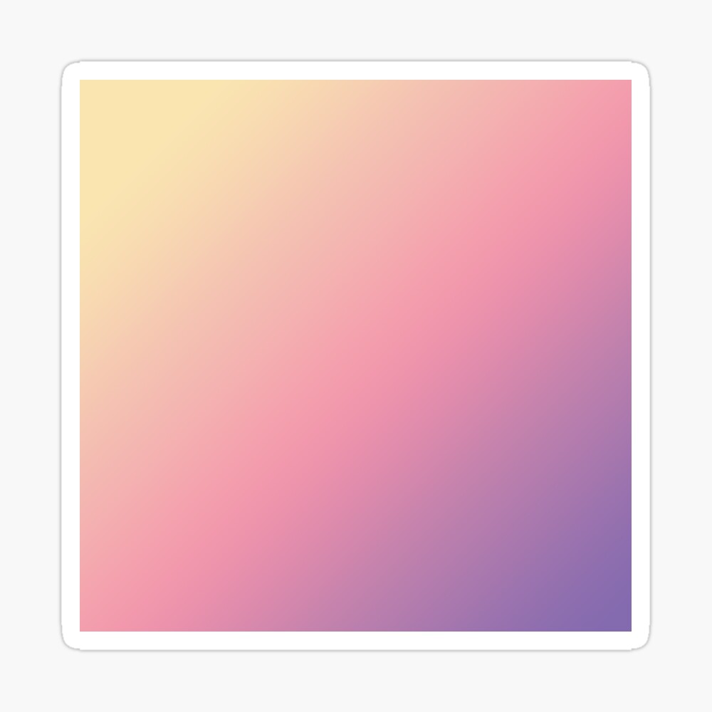 Pastel Yellow Pink Purple Gradient Ombre Abstract Canvas Print By Gsallicat Redbubble