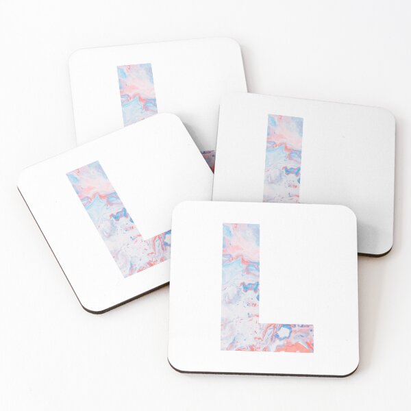 Item preview, Marbled Letter L designed and sold by Yviemakes.