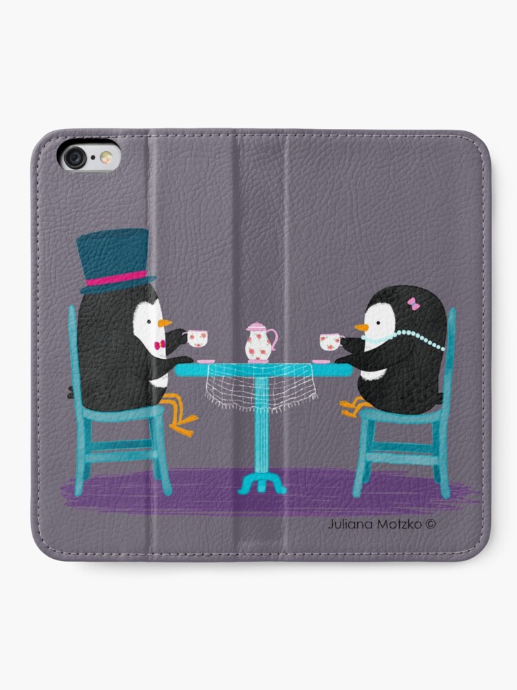 Alternate view of Time for Tea ! iPhone Wallet