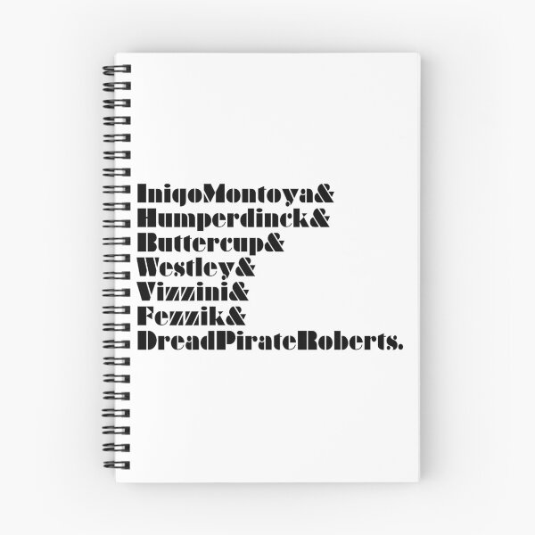 Item preview, The Princess Bride Character Ampersand List designed and sold by vordeman.