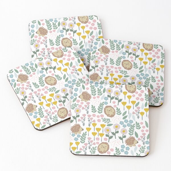 Item preview, Cute Hedgehogs Pattern designed and sold by harpleydesigns.