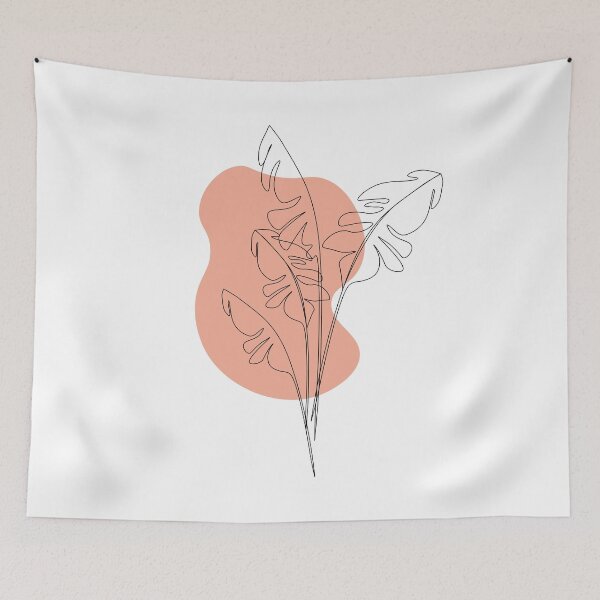 Item preview, Flower modern minimalist art design designed and sold by SneakyDesigns.