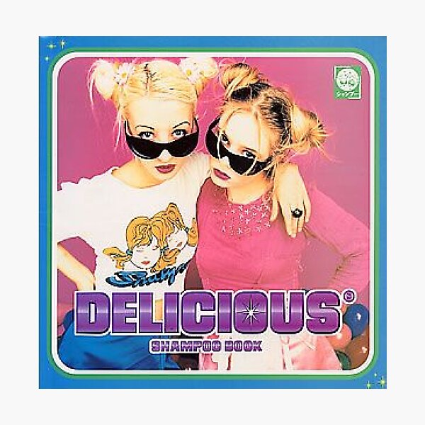 y2k pink delicious aesthetic Photographic Print