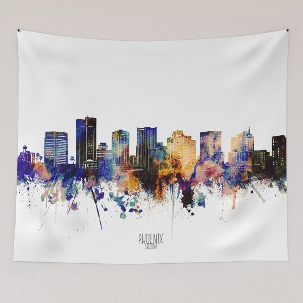 Item preview, phoenix skyline designed and sold by BekimART2.