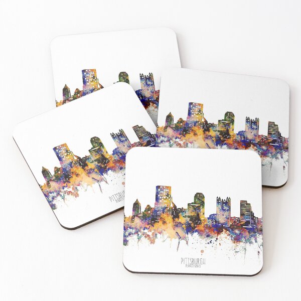 Item preview, pittsburgh skyline designed and sold by BekimART2.