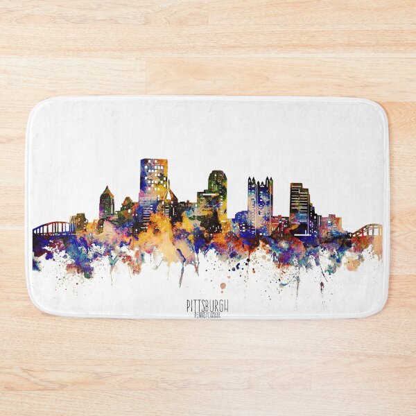 Item preview, pittsburgh skyline designed and sold by BekimART2.