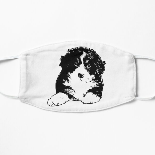 Bernese Puppy Vector Small Mask
