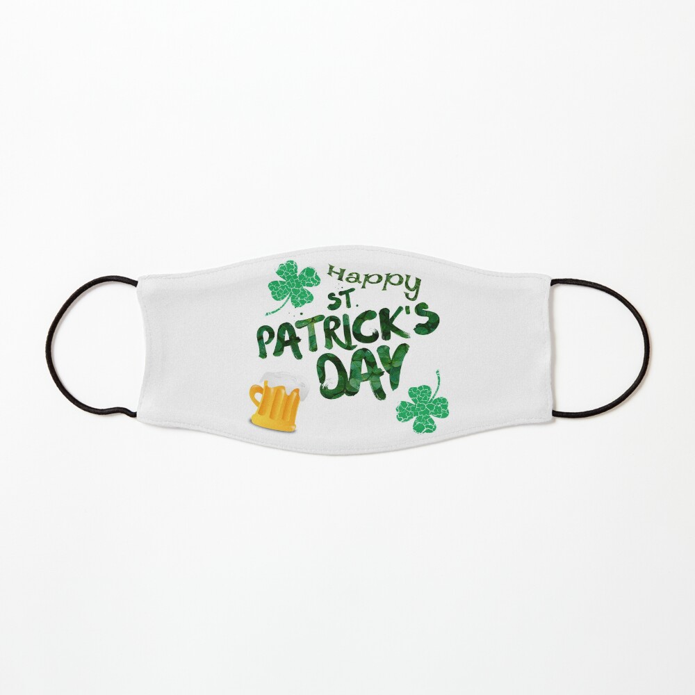 Happy St Patrick's Day Mask