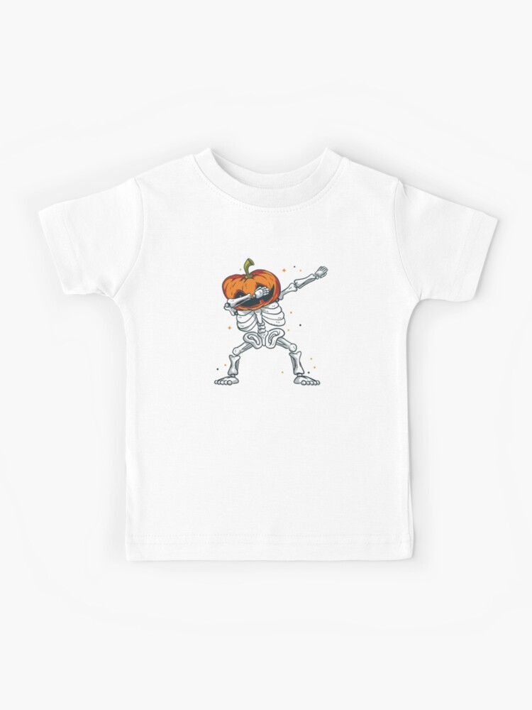  Dabbing Halloween Boys Skeleton Zombie Scary Pumpkin Mummy T- Shirt : Clothing, Shoes & Jewelry