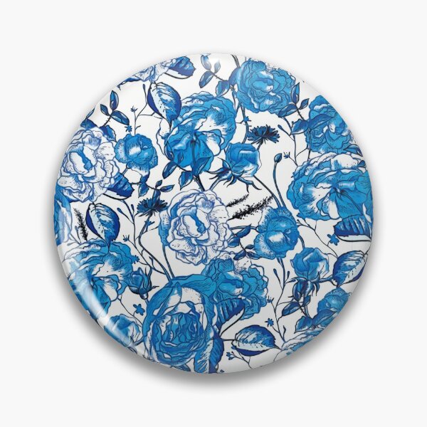 Item preview, Blue Floral Romance designed and sold by sosweet.