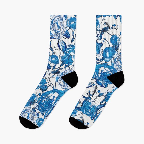 Item preview, Blue Floral Romance designed and sold by sosweet.