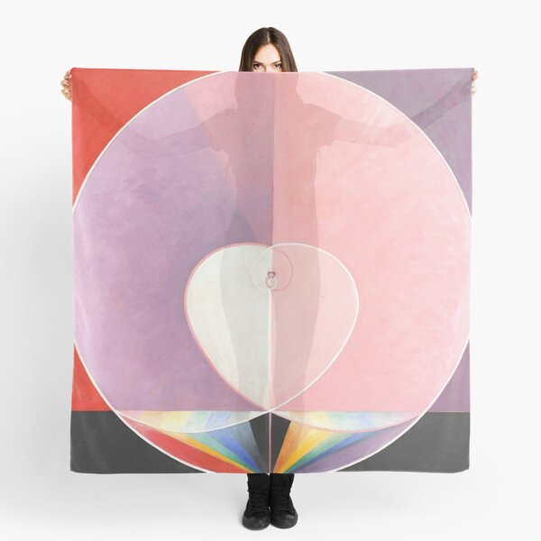 Hilma af Klint "The Dove, No. 02, Group IX-UW, No. 26" Scarf