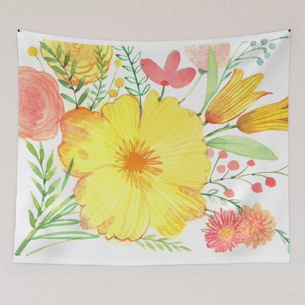 Item preview, A Sunny Mix of Flowers designed and sold by Cathi Freund.