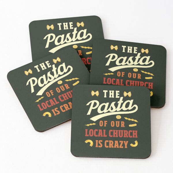 Item preview, The Pasta Of Our Local Church Is Crazy designed and sold by AscendMerch.