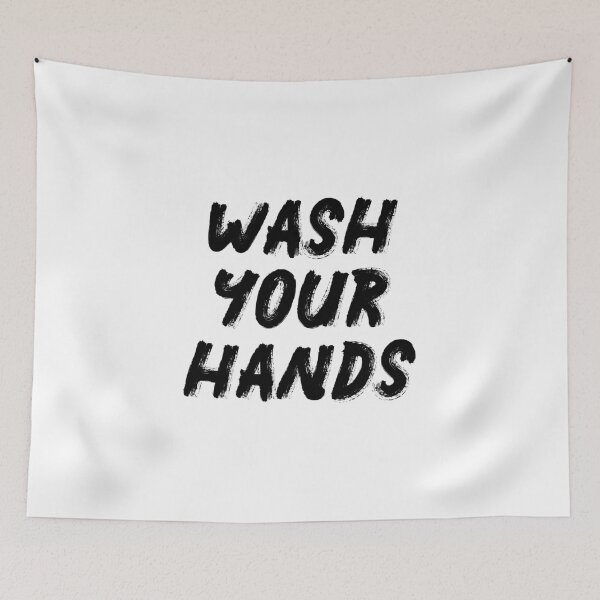 Item preview, Wash Your Hands designed and sold by quoteedesigns.
