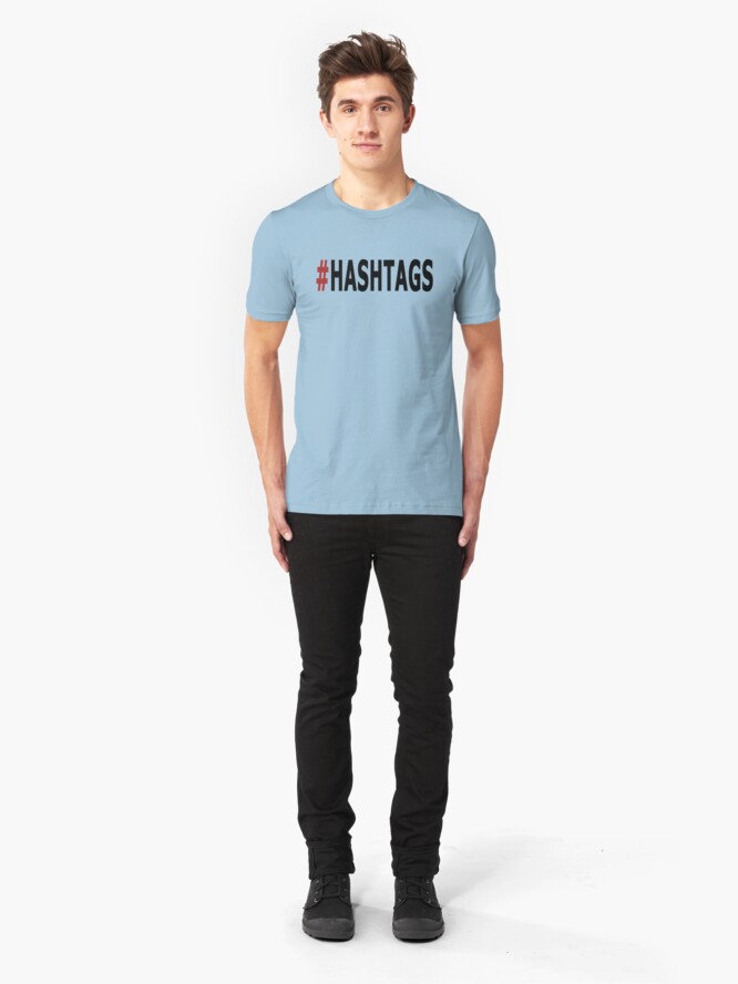 hashtag t shirts for sale