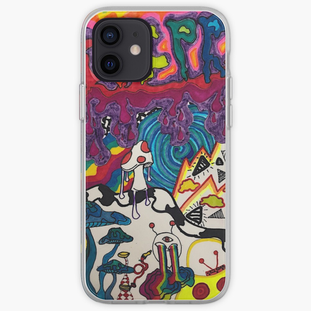 “trippy psychedelic art” iPhone Case & Cover by lulutierney12 | Redbubble