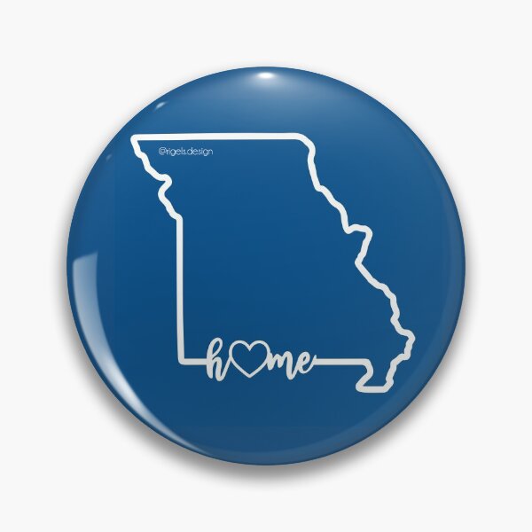 Item preview, Missouri Home- blue designed and sold by Rigel Bergonio.