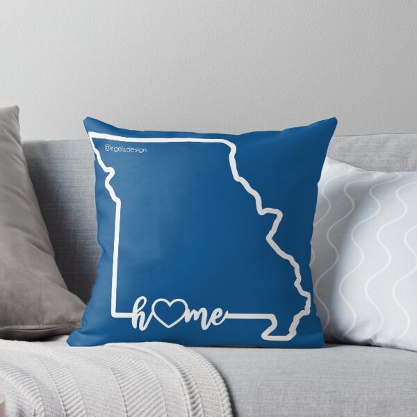 Item preview, Missouri Home- blue designed and sold by Rigel Bergonio.