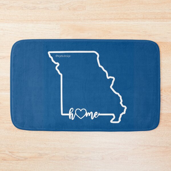 Item preview, Missouri Home- blue designed and sold by Rigel Bergonio.