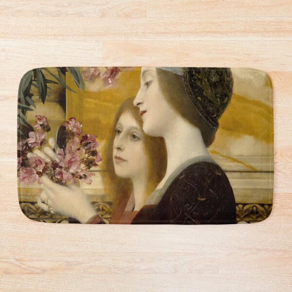 Item preview, Gustav Klimt "Two Girls With An Oleander" designed and sold by Alexandra Dahl.