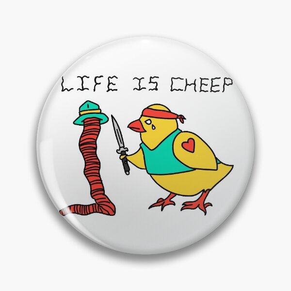 Item preview, Life Is Cheep Chick & Worm designed and sold by Trebus.