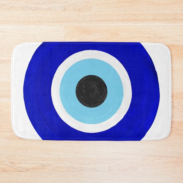 Item preview, Evil Eye Charms on White designed and sold by Cat Coquillette.