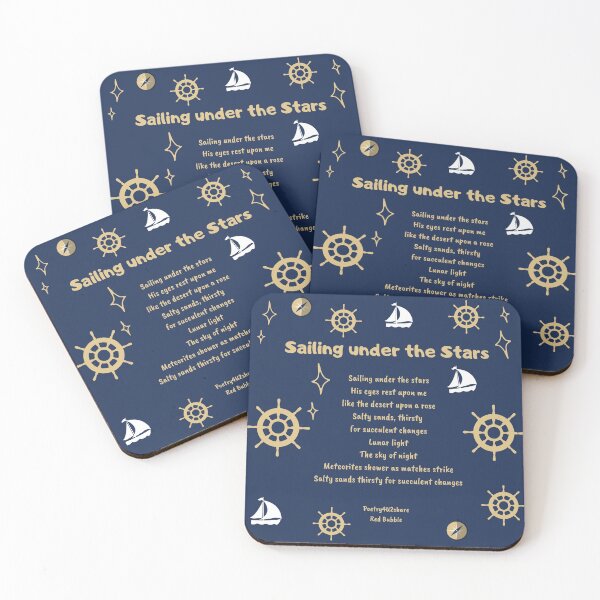 Item preview, Sailing under the Stars designed and sold by Poetry4U2share.